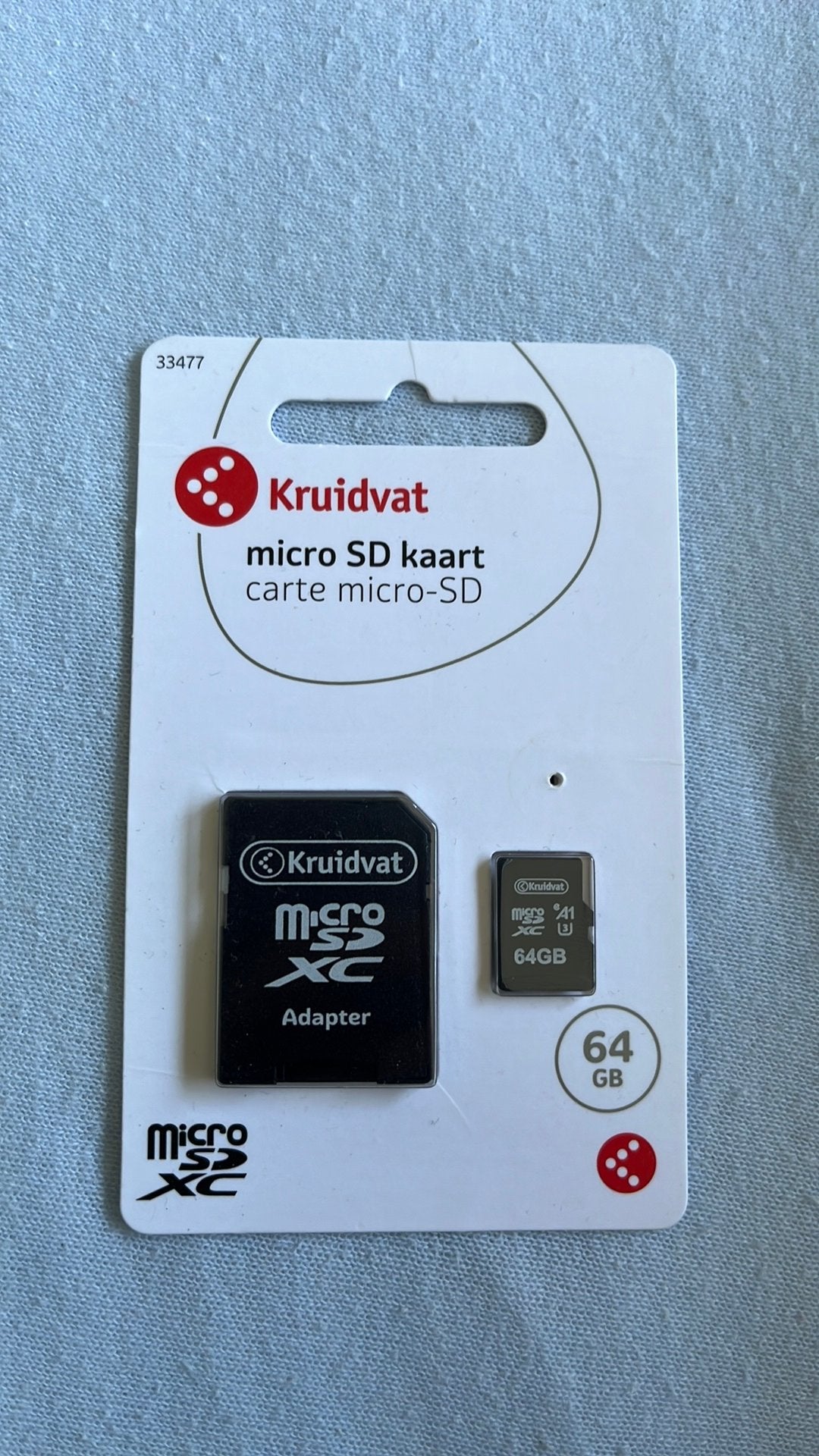micro SD kaart 64GB, Ophalen, SD, Nieuw, Fotocamera