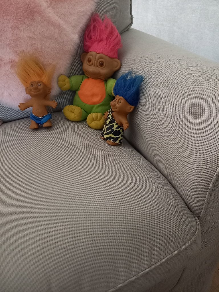 3 trollen, Ophalen, Zo goed als nieuw