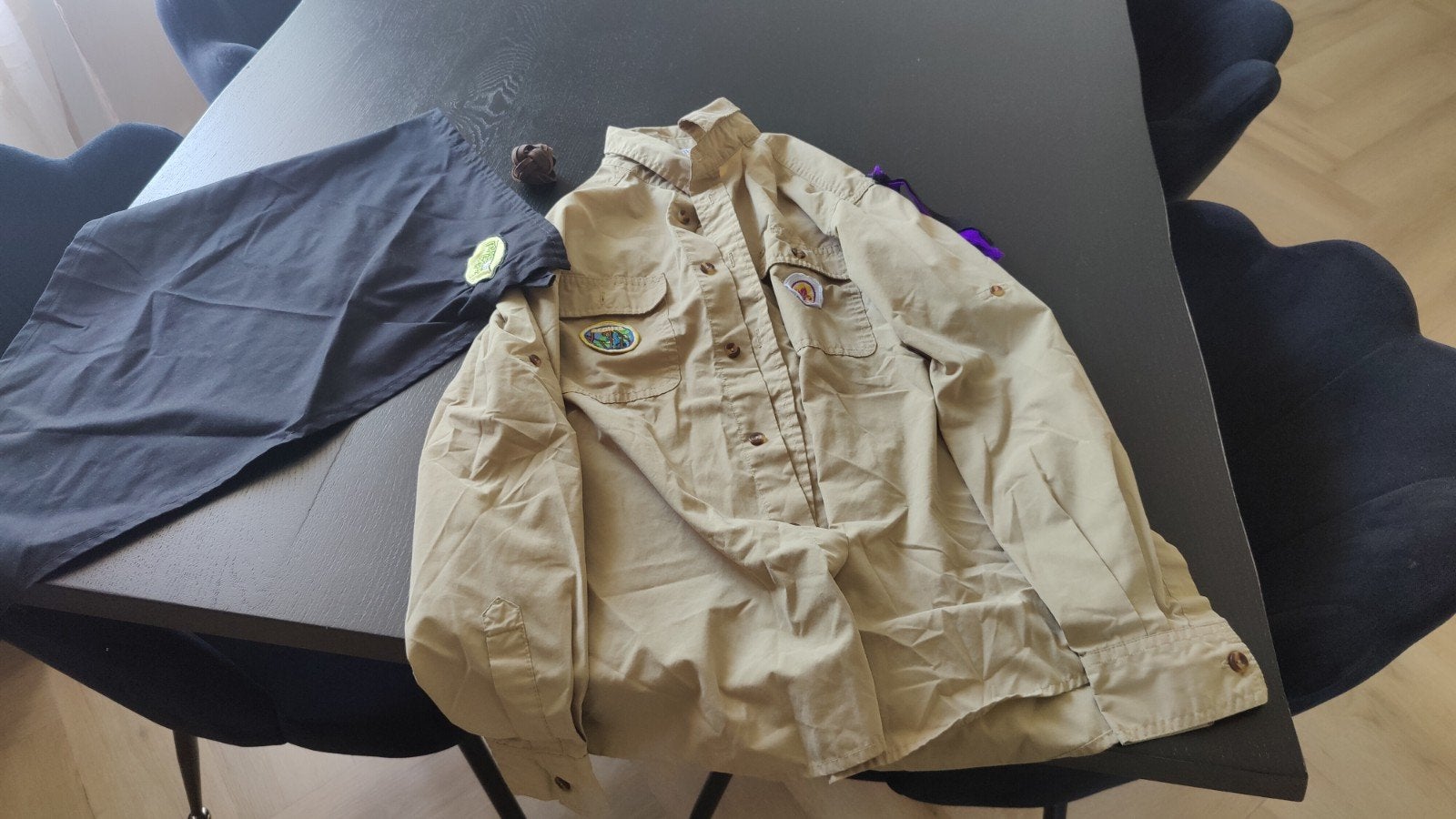 Scouting blouse, Caravans en Kamperen, Ophalen of Verzenden, Regenjas