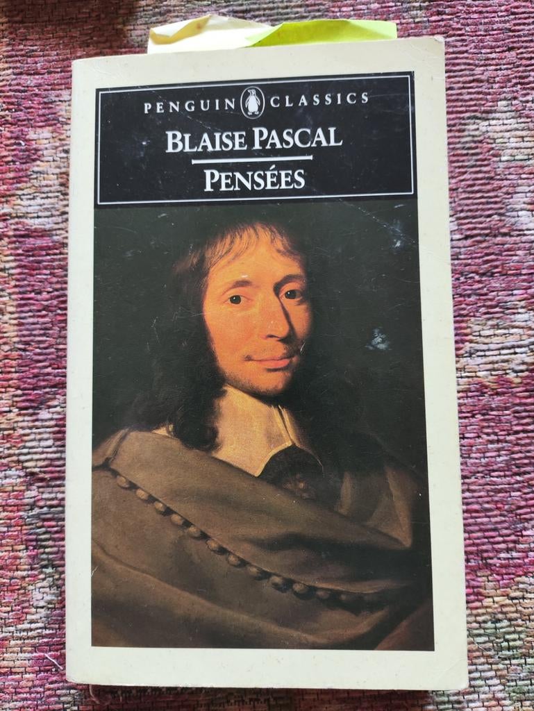 Pensées - Blaise Pascal (Penguin Classics), Ophalen of Verzenden, Gelezen, Blaise Pascal, Wereld overig