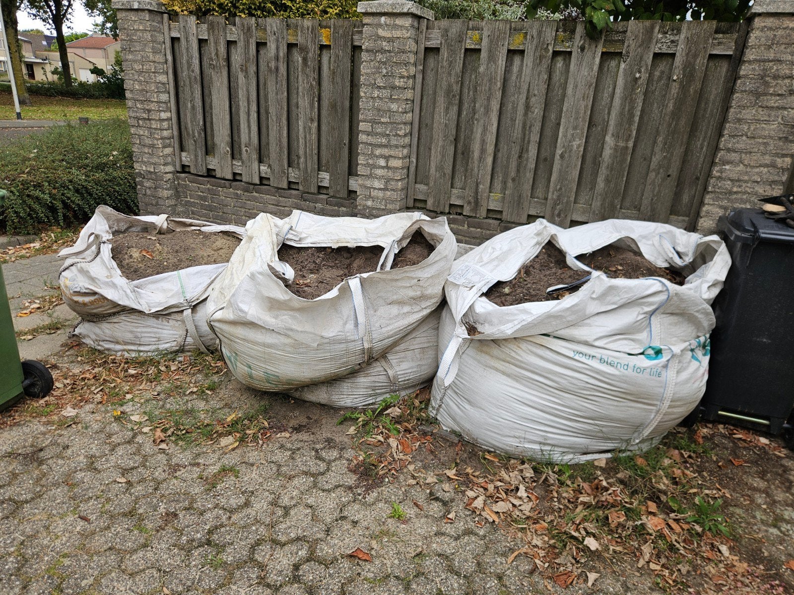 2,5 big-bag Zwarte grond, Tuin en Terras, Zand, Ophalen, Overige typen