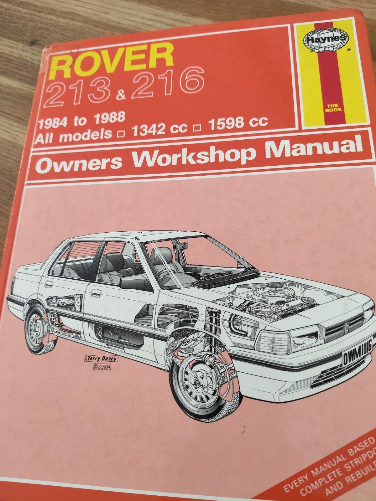 Rover 213 & 216 Owners Werkplaatshandboek Haynes, Ophalen of Verzenden