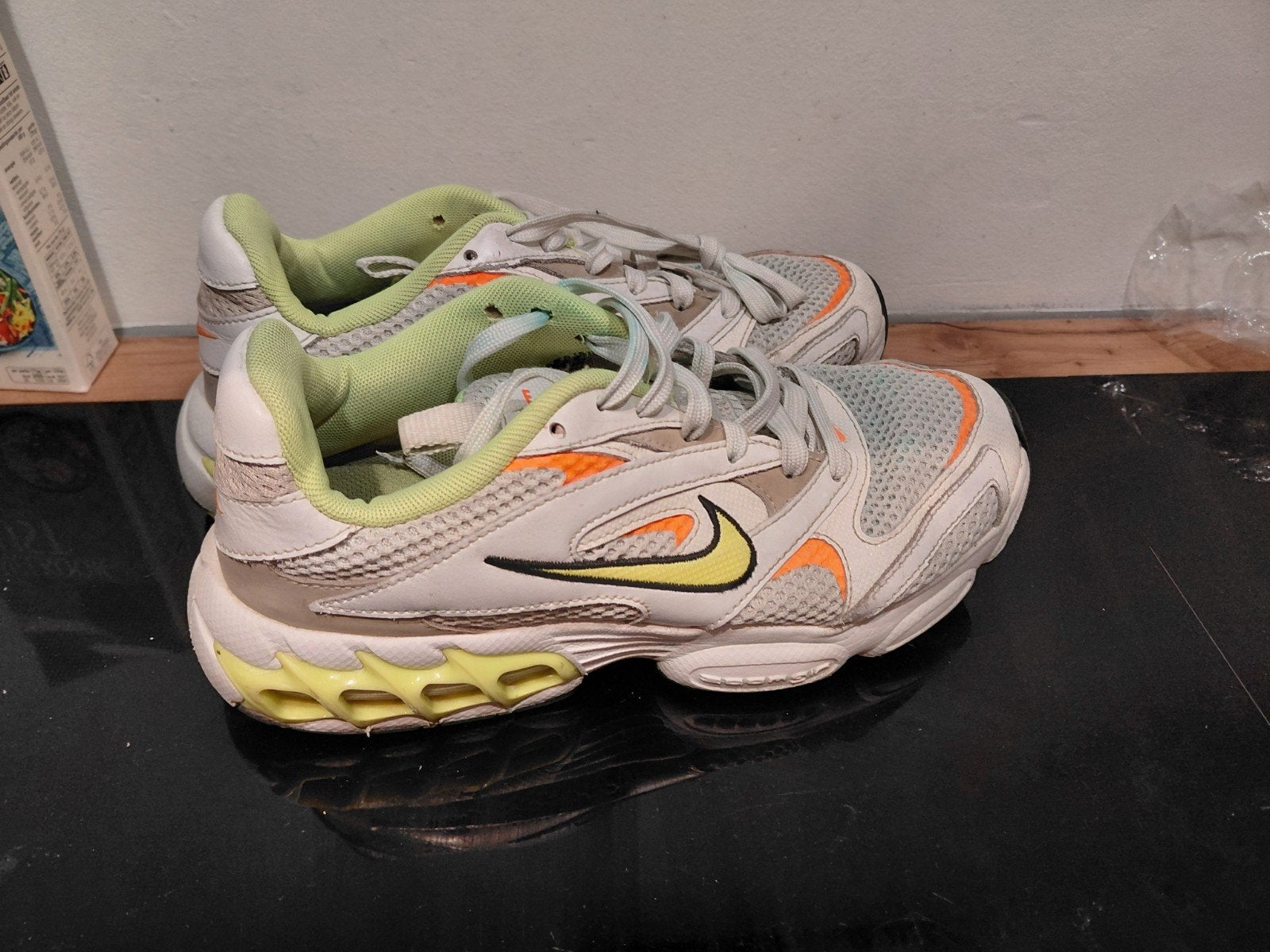 Nike Zoom Air Fire Summit White Volt sneakers, Wit, Nike, Ophalen of Verzenden, Sneakers of Gympen