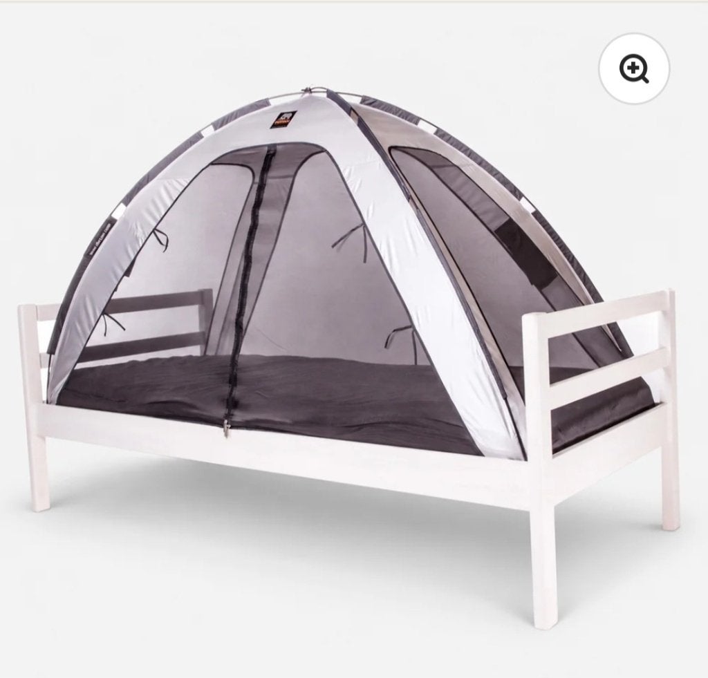 Deryan bedtent zilver, Kinderen en Baby's, Verzenden, Zo goed als nieuw, Overige typen