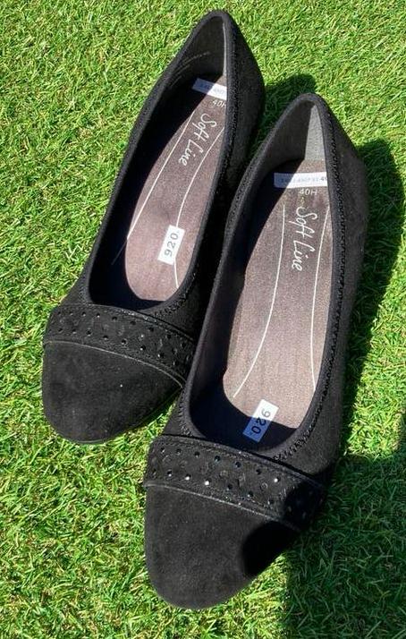 Prachtige Soft Line pumps, zo goed als nieuw  40 H, Ophalen of Verzenden, Zo goed als nieuw, Zwart