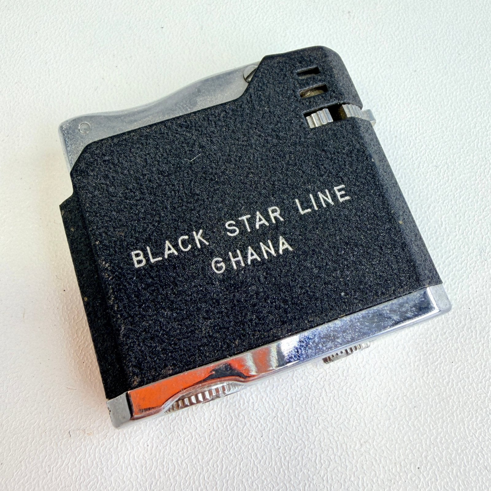 Black Star Line - Ghana | Vintage Minuet aansteker, D, Z, Gebruiksvoorwerp, Z