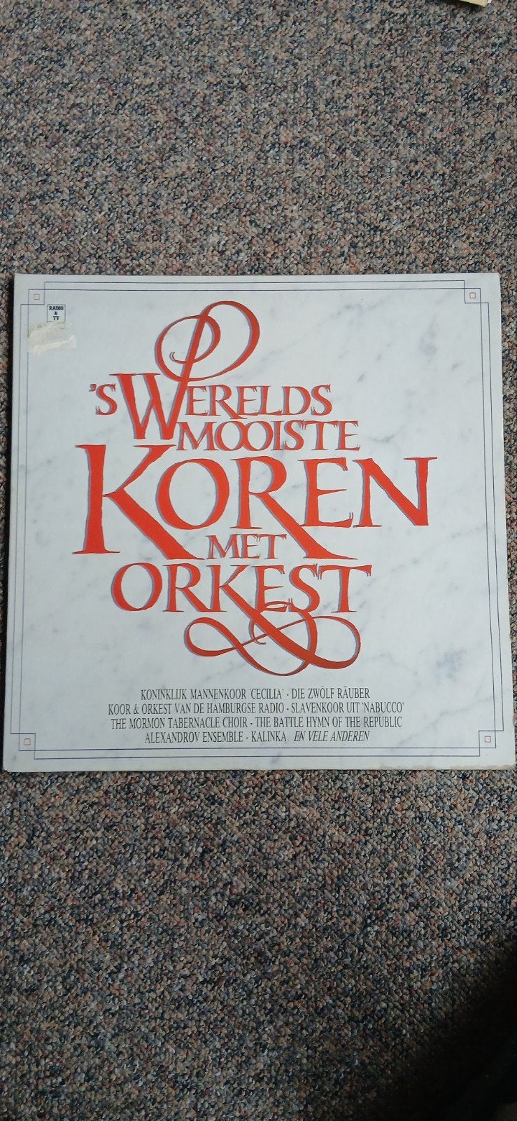 's Werelds Mooiste Koren met Orkest - Klassieke CD, Ophalen, Gebruikt, Overige componisten, Album