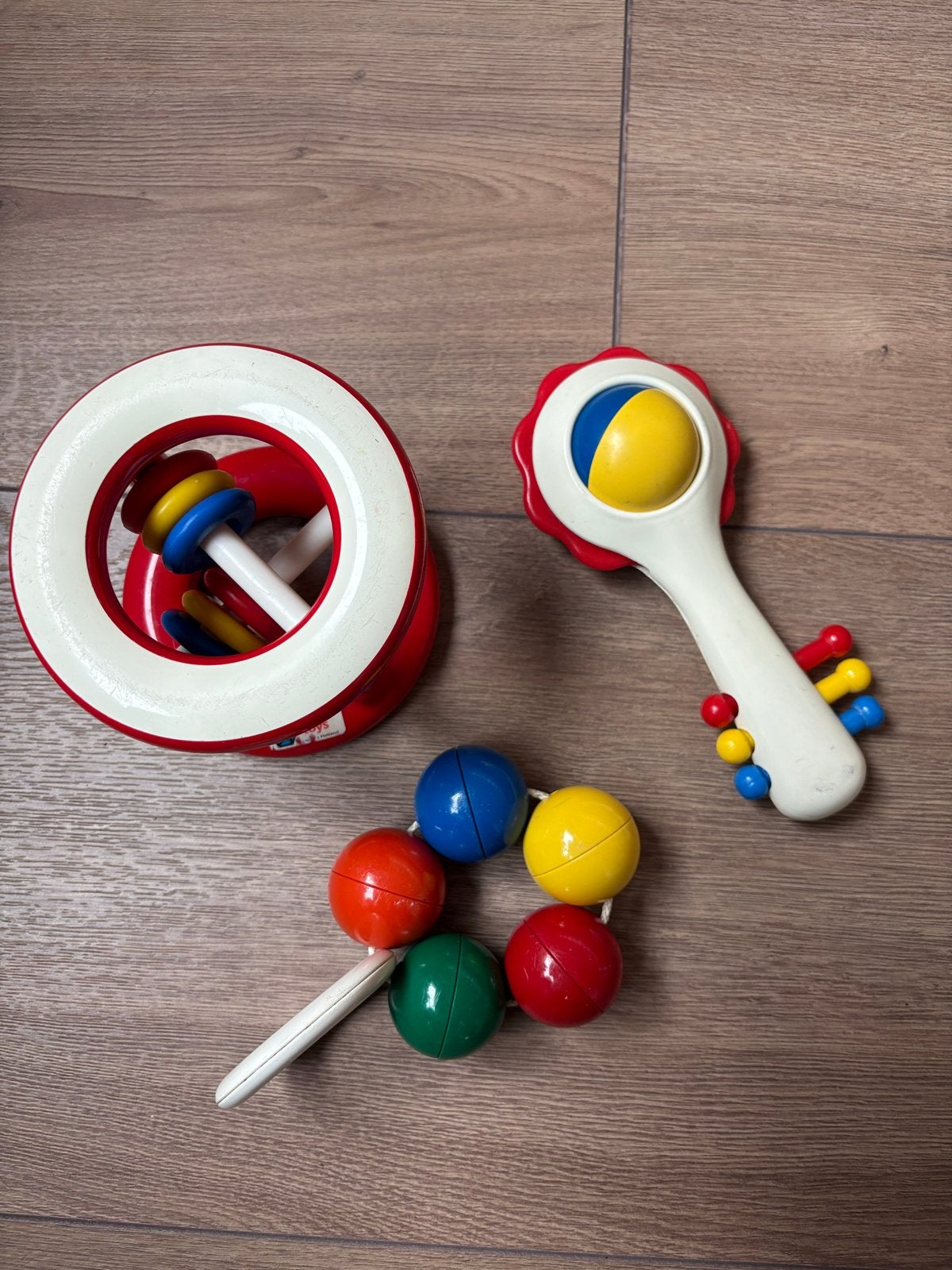Ambi Toys Rammelaars voor Baby - Los of als set, Kinderen en Baby's, Ophalen of Verzenden, Gebruikt, Rammelaar, Met geluid