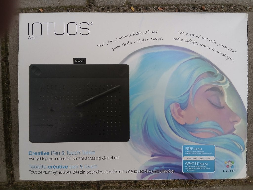Wacom Intuos Art tekentablet medium zwart inclusief pen, Computers en Software, Tekentablets, Multi-touch, Ophalen of Verzenden