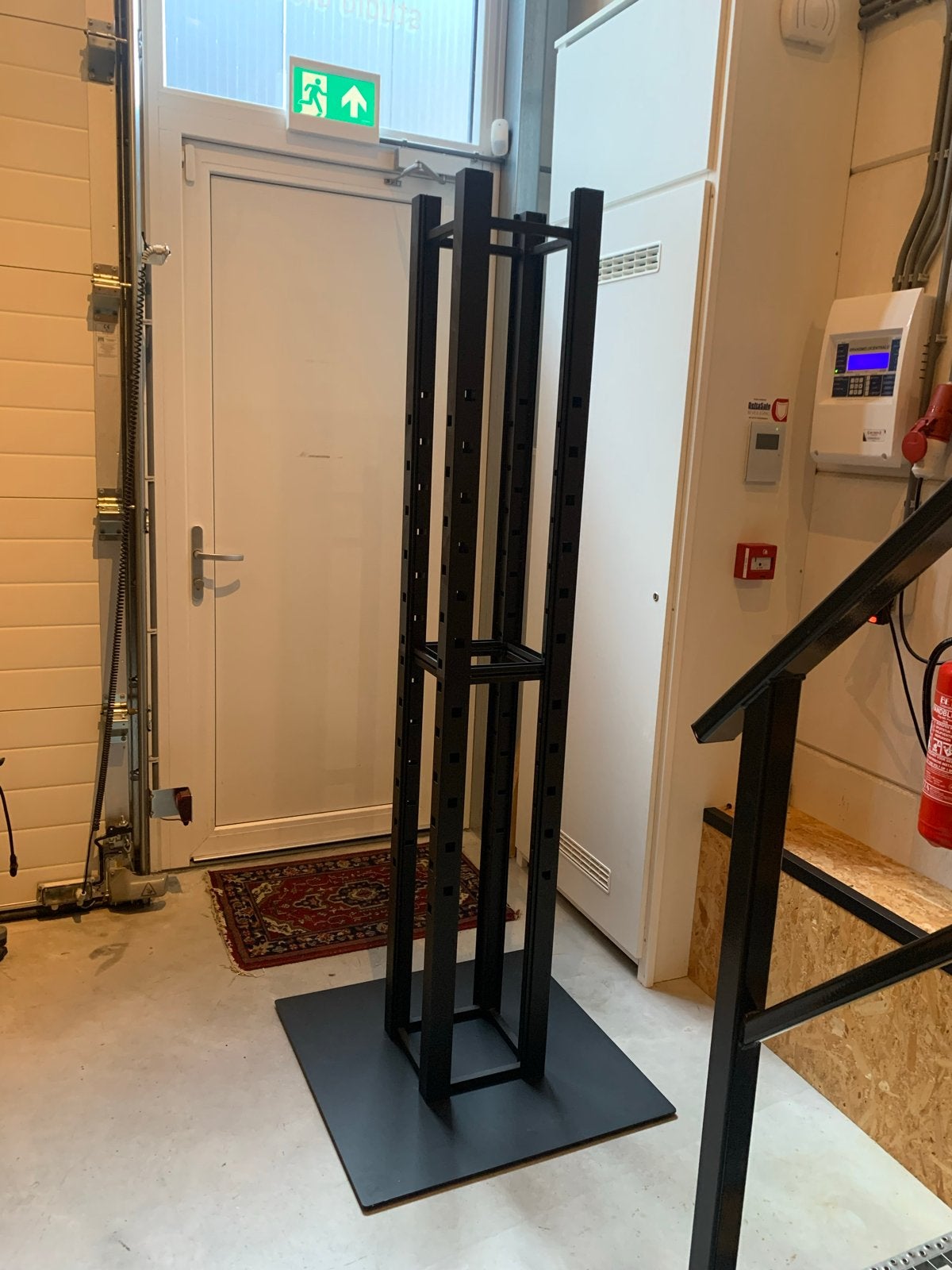 Zwarte Truss Stand voor Verlichting of Geluid (200 cm), Ophalen, Gebruikt, Overige typen