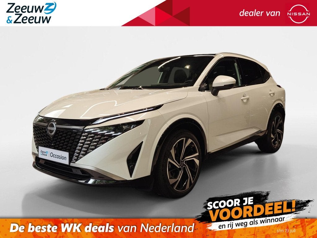 Nissan Qashqai 1.5 e-Power Tekna Plus | DEMONSTRATIE AUTO |, Auto's, Nissan, 12 maanden, 1498 cc, Wit, Automatische klimaatregeling
