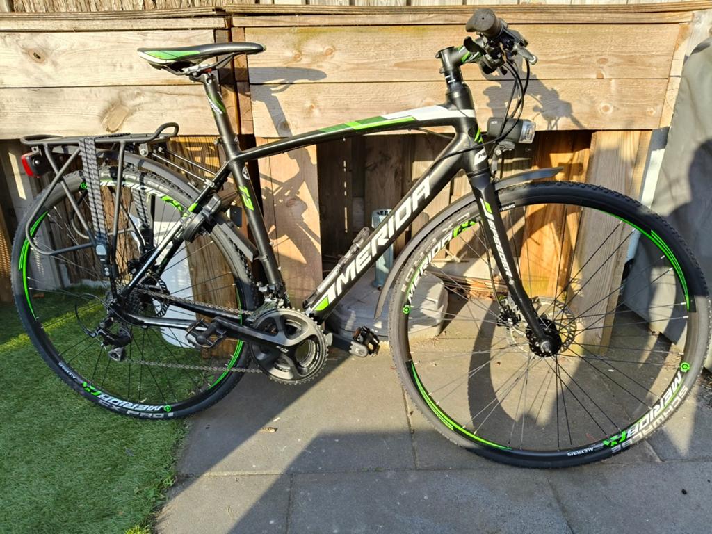 Zeer mooie merida t3 series hybride tourfiets sportfiets, 49 tot 53 cm, Ophalen, Zo goed als nieuw, Merida