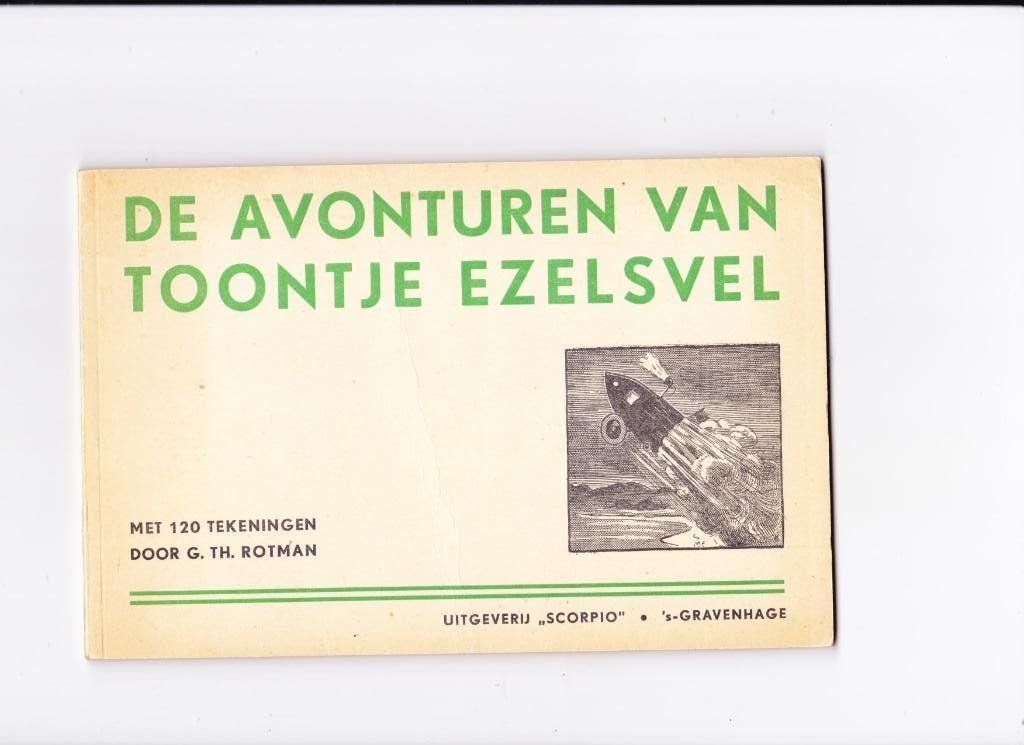 De avonturen van Toontje Ezelsvel 1950, Boeken, Stripboeken, Eén stripboek, Ophalen of Verzenden, Gelezen