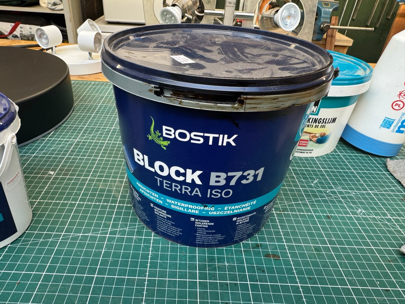 Bostik Block B731 en block C581 hydro lock, Ophalen, Overige materialen, Zwart, Zo goed als nieuw