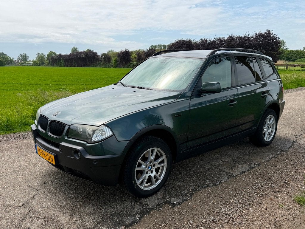 BMW X3 2.5i Executive AUT Leder APK 11-2026 Airco NAP, Auto's, BMW, Automaat, Beige, Bedrijf, Vierwielaandrijving