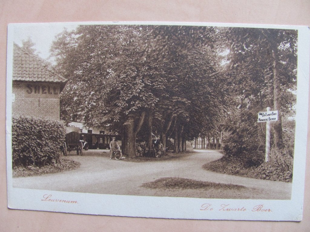 Leuvenum 1943 oorlogskaart De Zwarte boer Heineken's Bier, Verzamelen, Ophalen of Verzenden, 1940 tot 1960, Gelopen, Gelderland