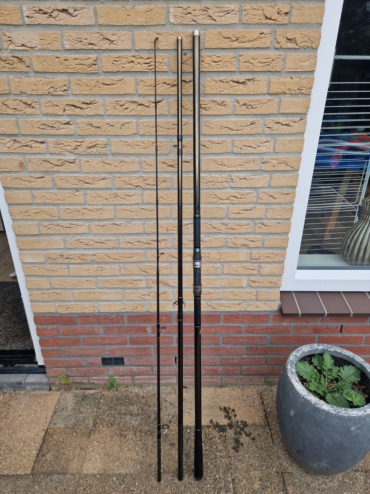 Hengel K2 xtreme beachcaster 450, Watersport en Boten, Hengelsport | Zeevissen, Ophalen, Gebruikt, Werphengel