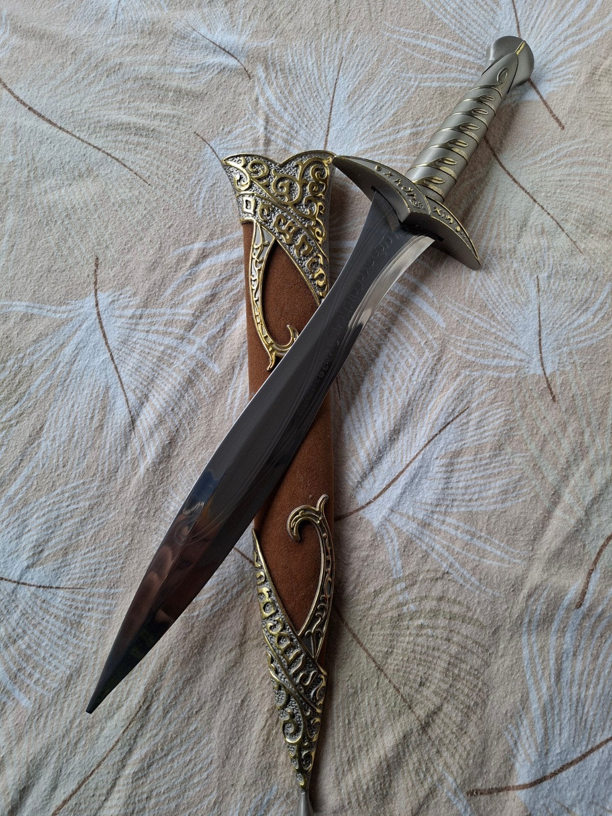 Decoratief zwaard met schede - Lord of the Rings - sting, Verzamelen, Ophalen of Verzenden, Zo goed als nieuw
