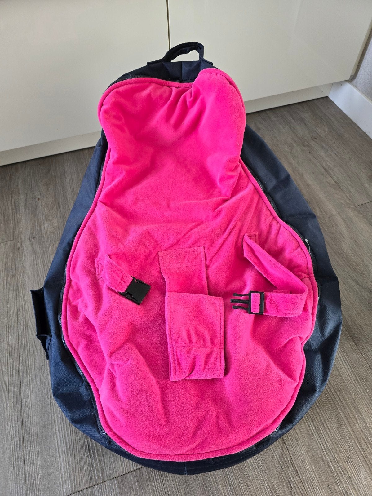 Sit and Joy Snoozy - Zitzak - Roze 'Dinga', Ophalen of Verzenden, Zo goed als nieuw, Roze, Zitzakstoel