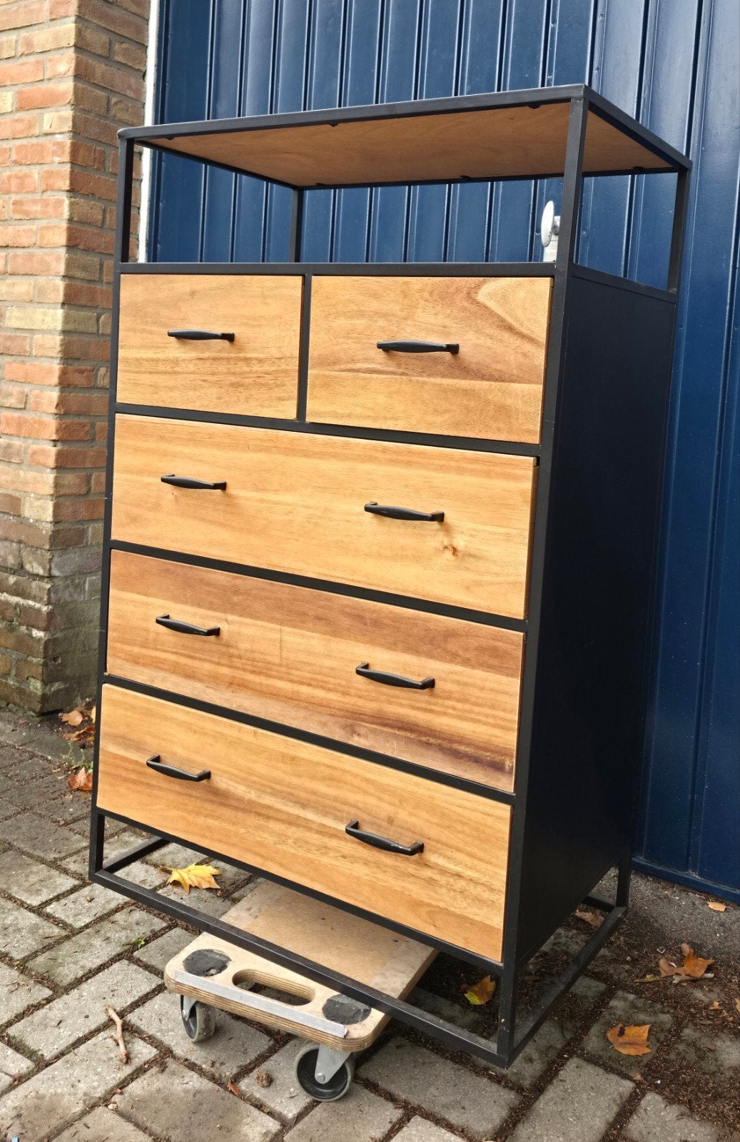Xenos Kast Charlie met 5 laden - 110x70x40 cm, Ophalen, Gebruikt, 5 laden of meer, 100 tot 150 cm
