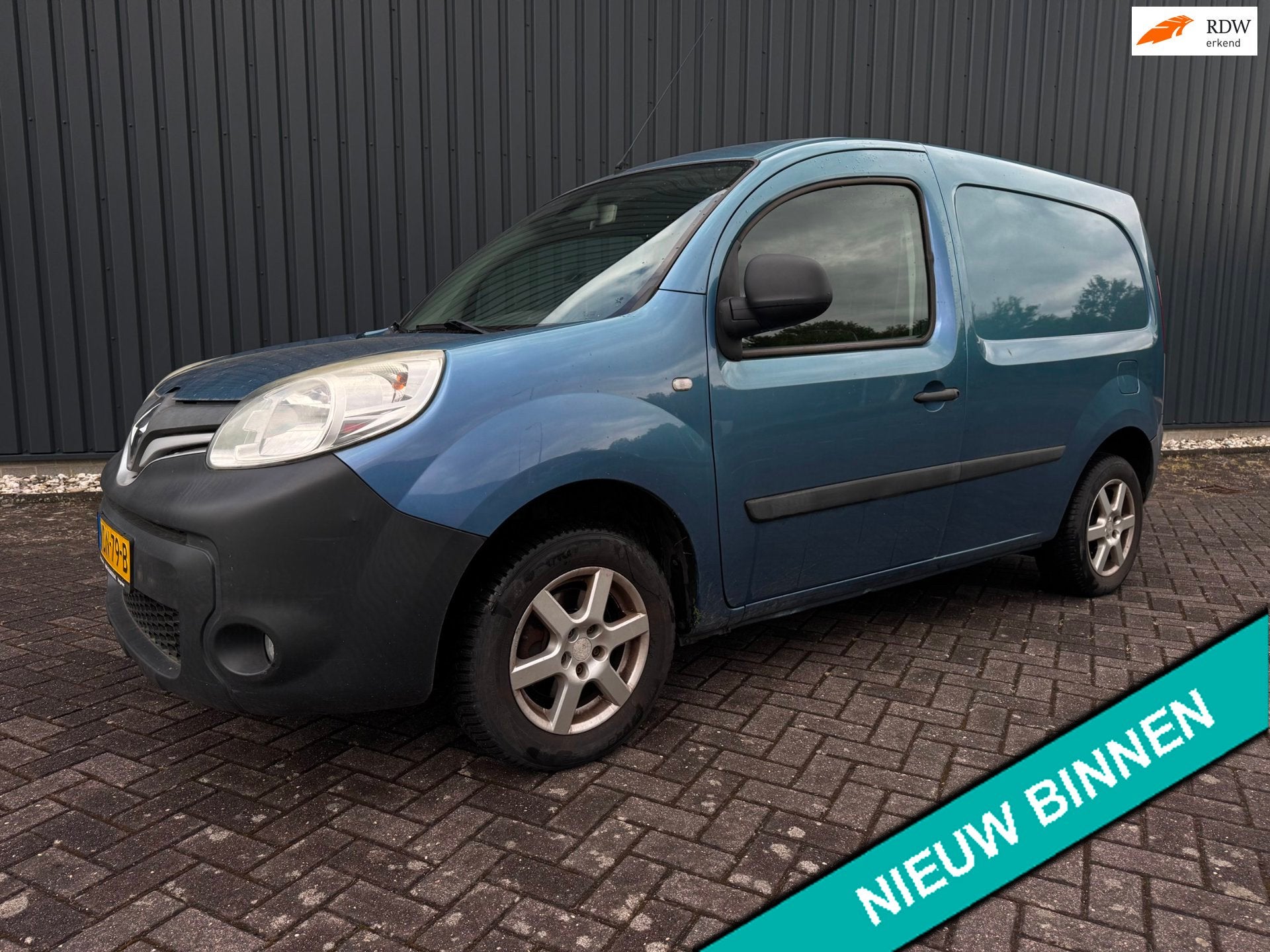 Renault KANGOO 1.6 Benzine FW1UC4 ( MARGE + AIRCO + TREKHAAK, Euro 5, Stof, Gebruikt, 4 cilinders