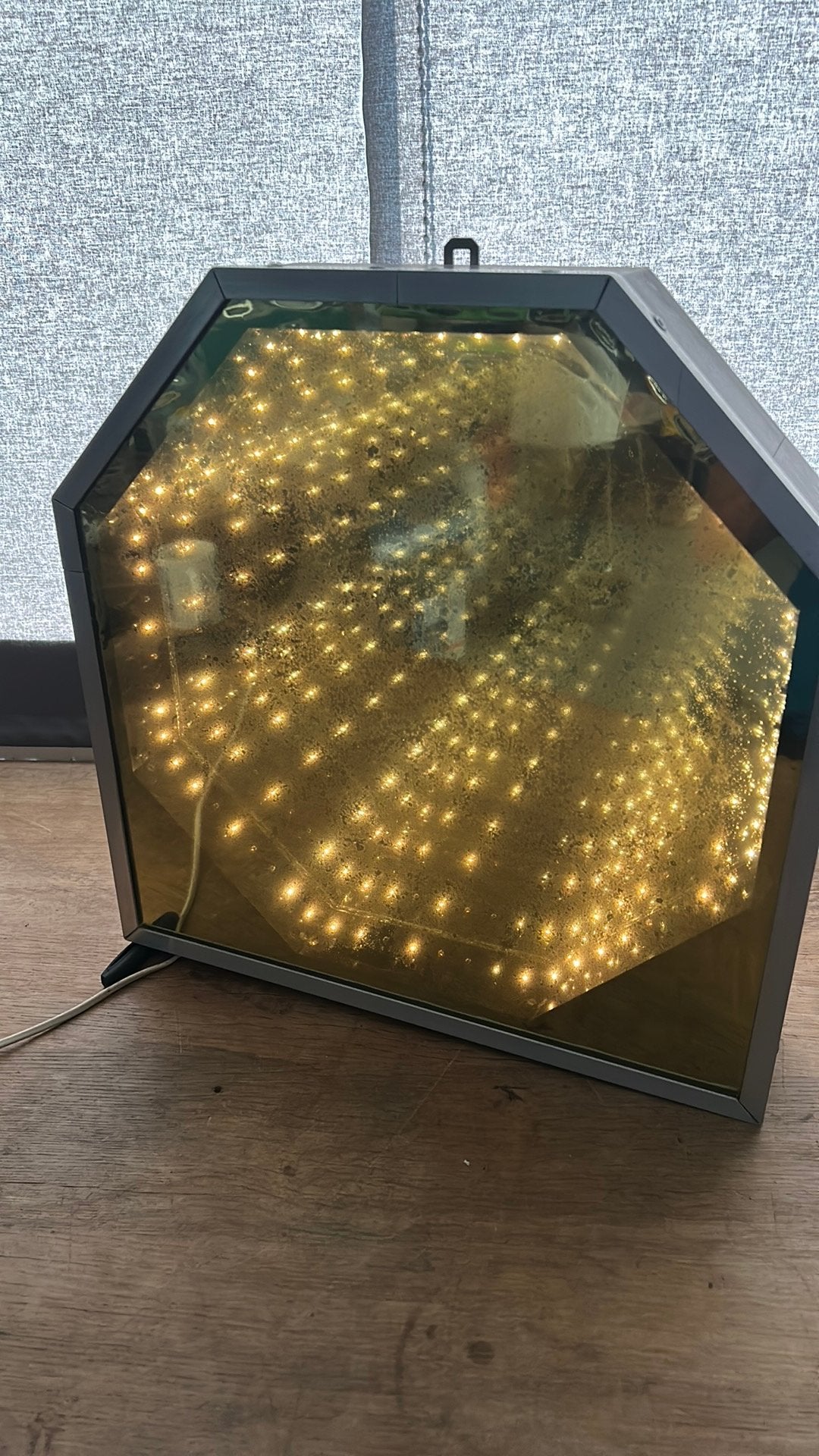 Infinity Mirror. Tunnellamp. Oneindigheidsspiegel., LED, Overige fittingen, Ophalen of Verzenden, Zo goed als nieuw