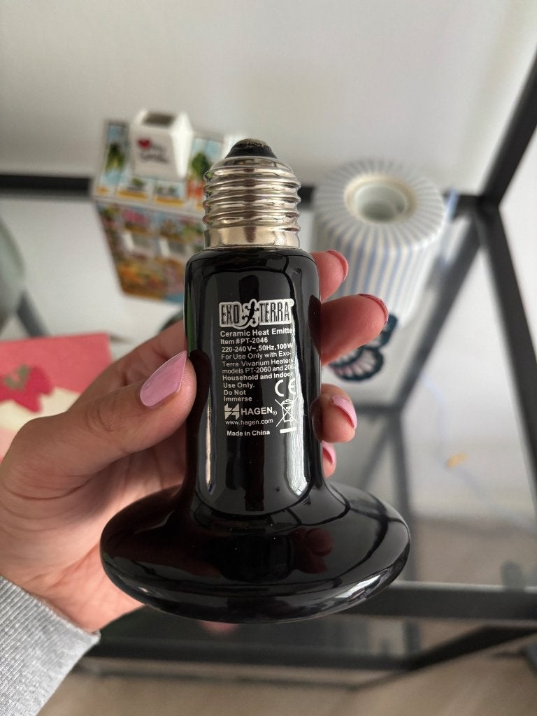 Terra warmtelamp, Dieren en Toebehoren, Ophalen of Verzenden, Gebruikt, Verlichting