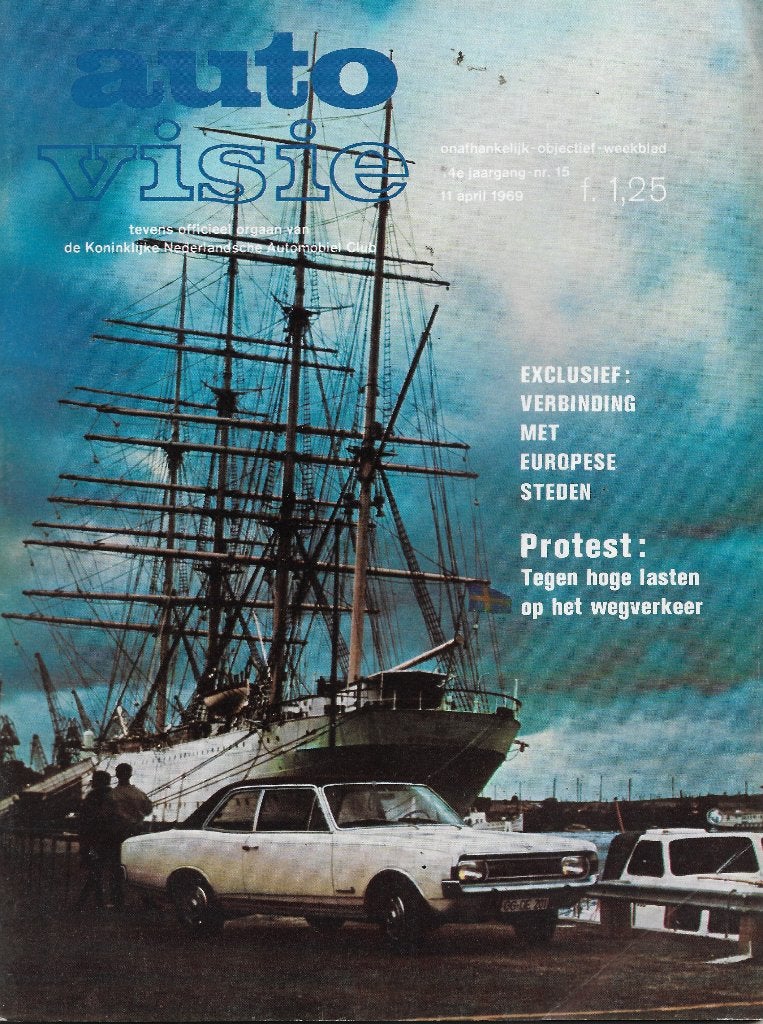 Roadtest Triumph VITESSE, Autovisie, 1969., Nieuw, Ophalen of Verzenden, Overige merken, Autovisie