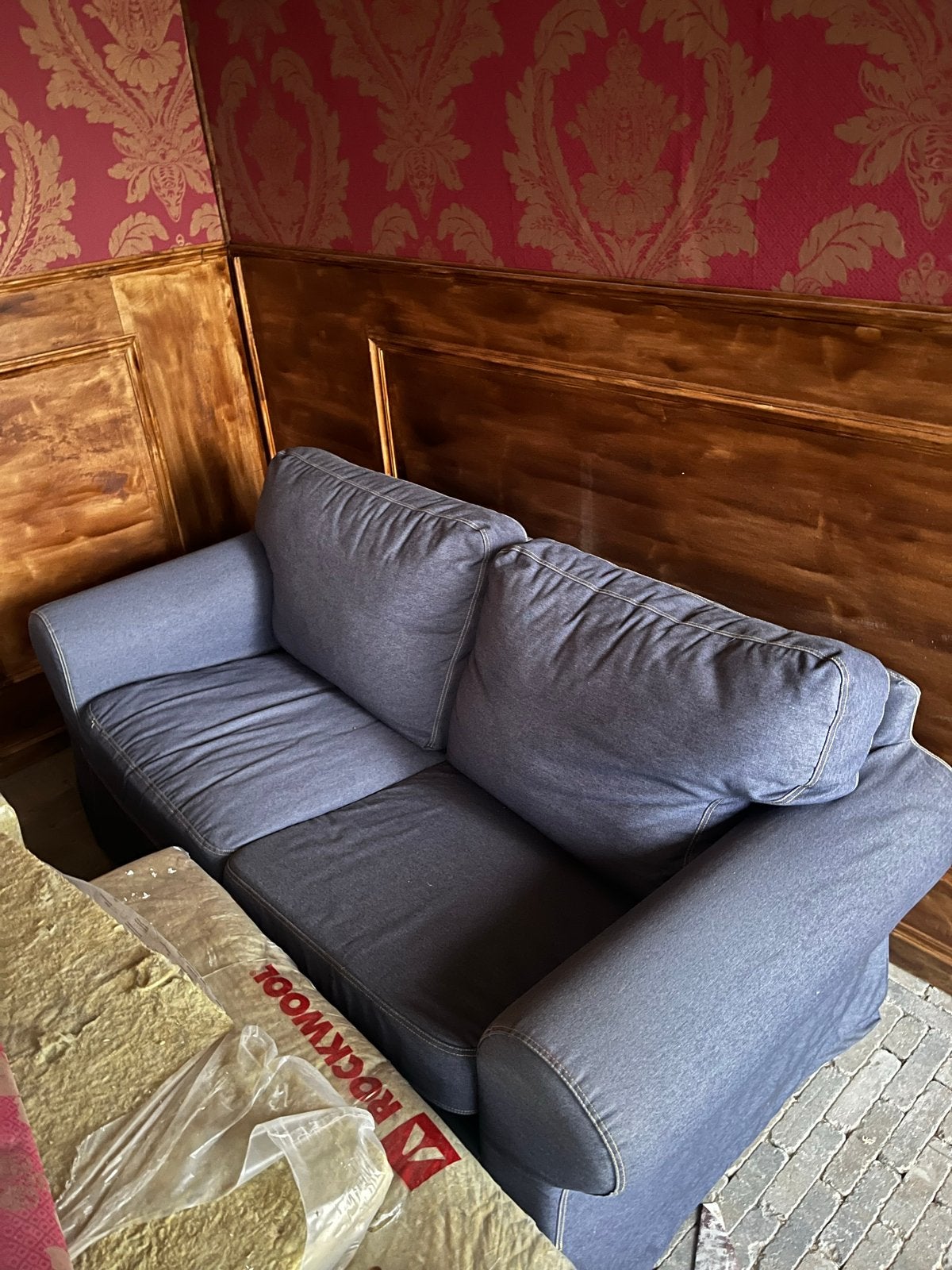 Ikea 2-zitsbank, Huis en Inrichting, Gebruikt, 150 tot 200 cm, Tweepersoons, 75 tot 100 cm