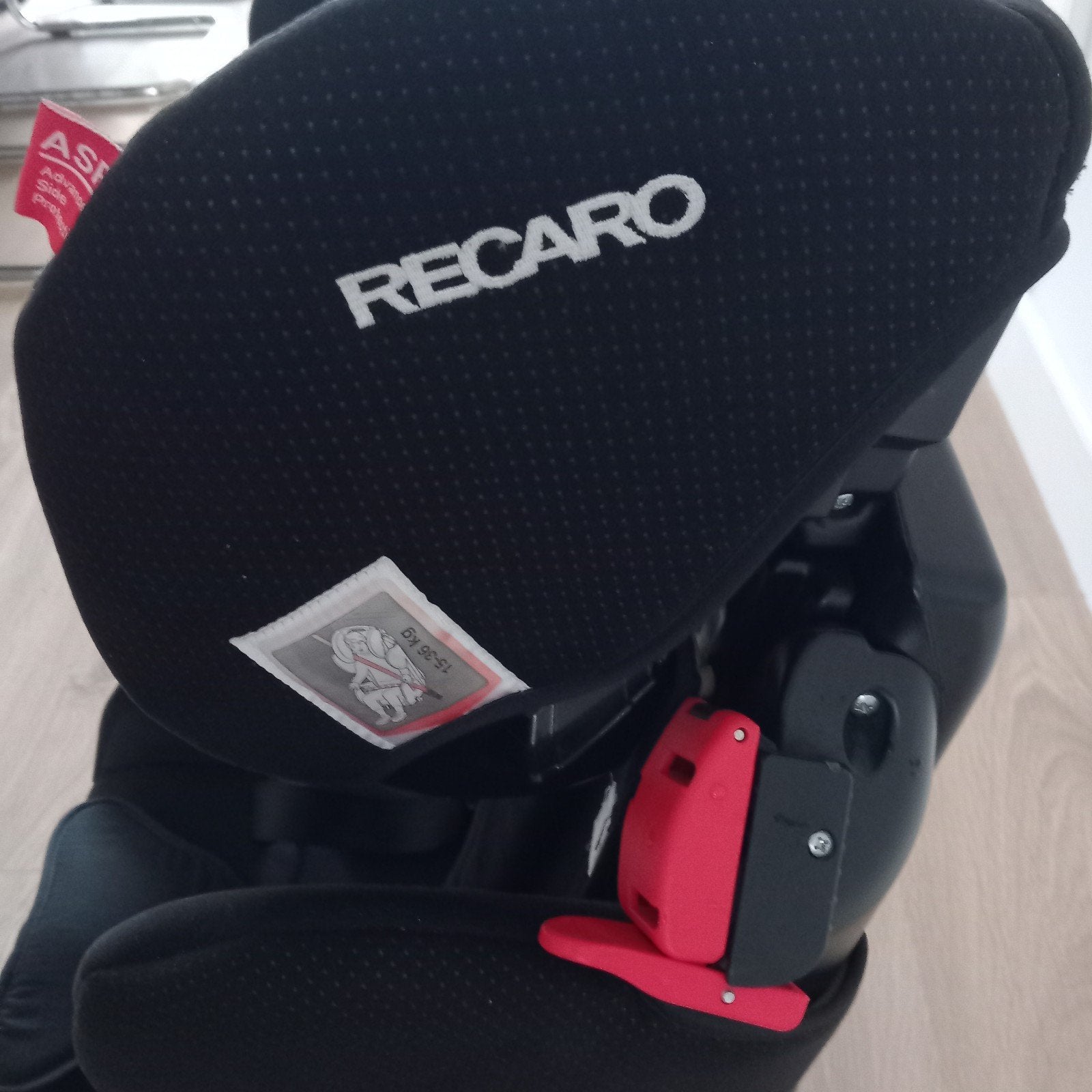 Recaro kinderstoel, Kinderen en Baby's, Ophalen, Gebruikt, Overige merken, Autogordel