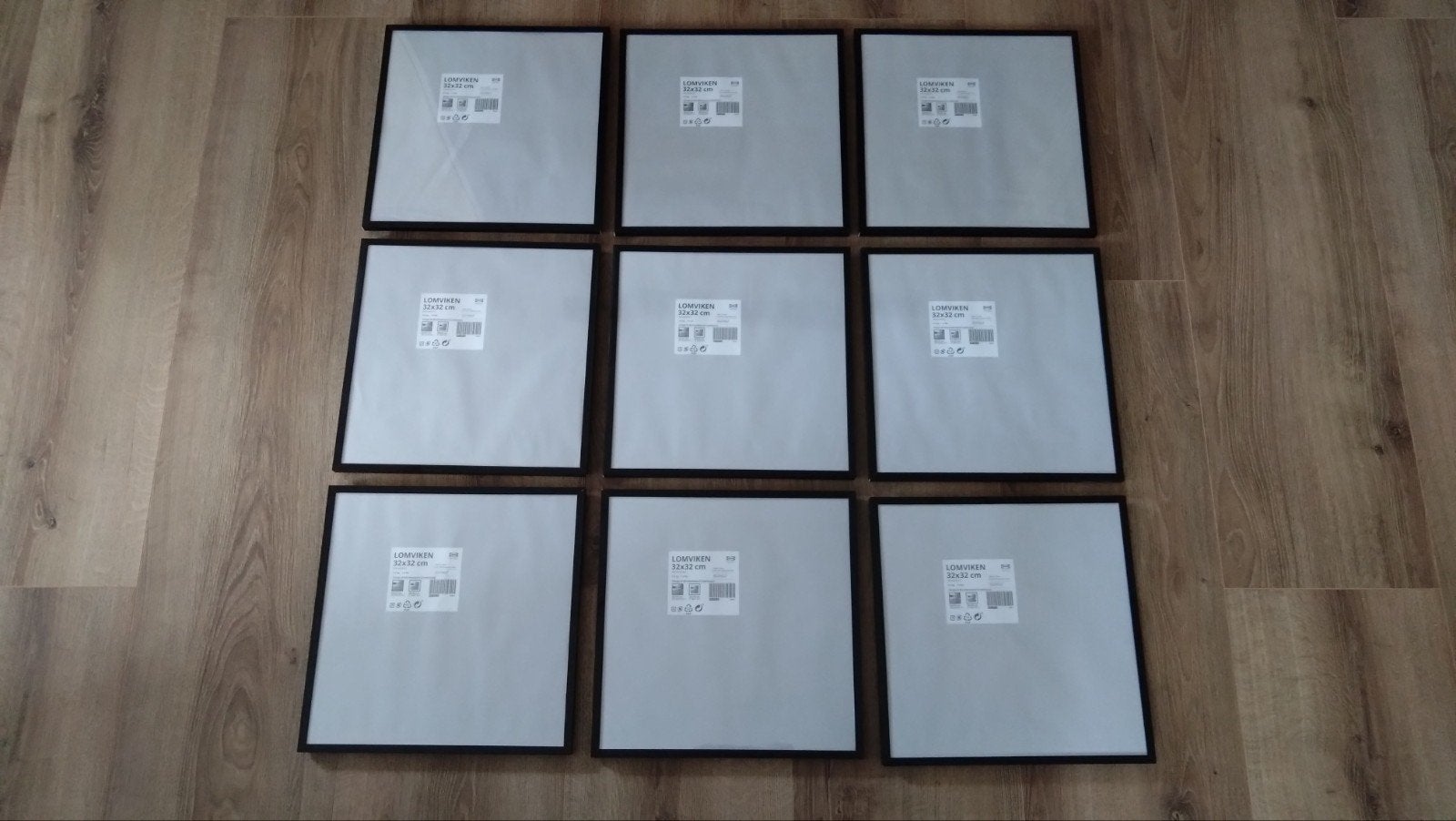 Ikea Lomviken fotolijsten, Ophalen, Metaal, Zo goed als nieuw, Wissellijst
