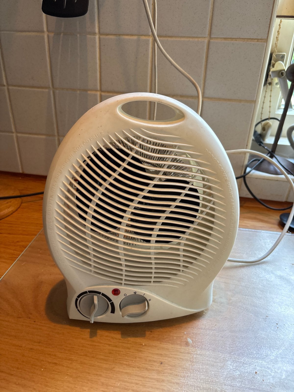 Compacte elektrische kachel, Ophalen of Verzenden, Gebruikt