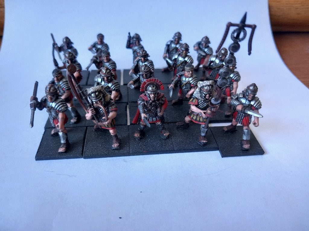warlord miniatures- imeprial roman veterans, Gebruikt, Figuurtje(s), Overige soorten, Ophalen of Verzenden