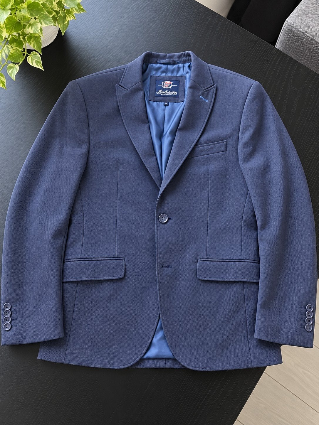 Stijlvol Blauw Heren Colbert - Zo goed als nieuw, State of Art, Ophalen of Verzenden, Zo goed als nieuw, Maat 48/50 (M)