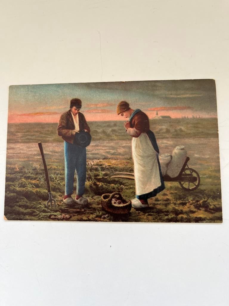 Oude Ansichtkaart: Boerderijleven - Voor 1920, Ophalen of Verzenden