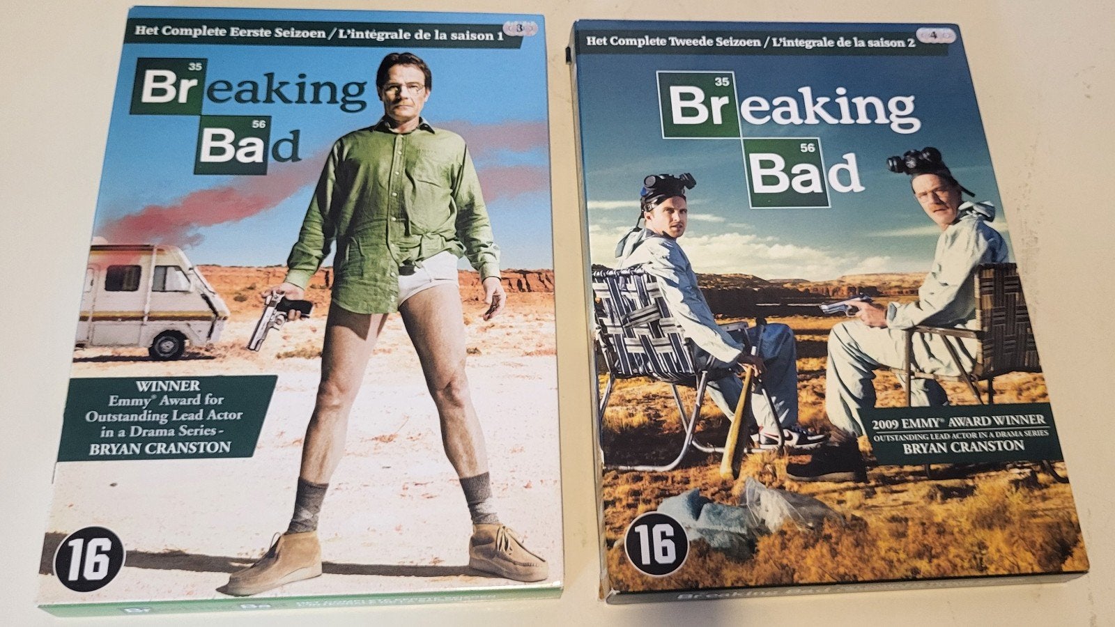 Breaking Bad Seizoen 1 & 2 DVD, Ophalen, Maffia en Misdaad, Bonusmateriaal, Engels