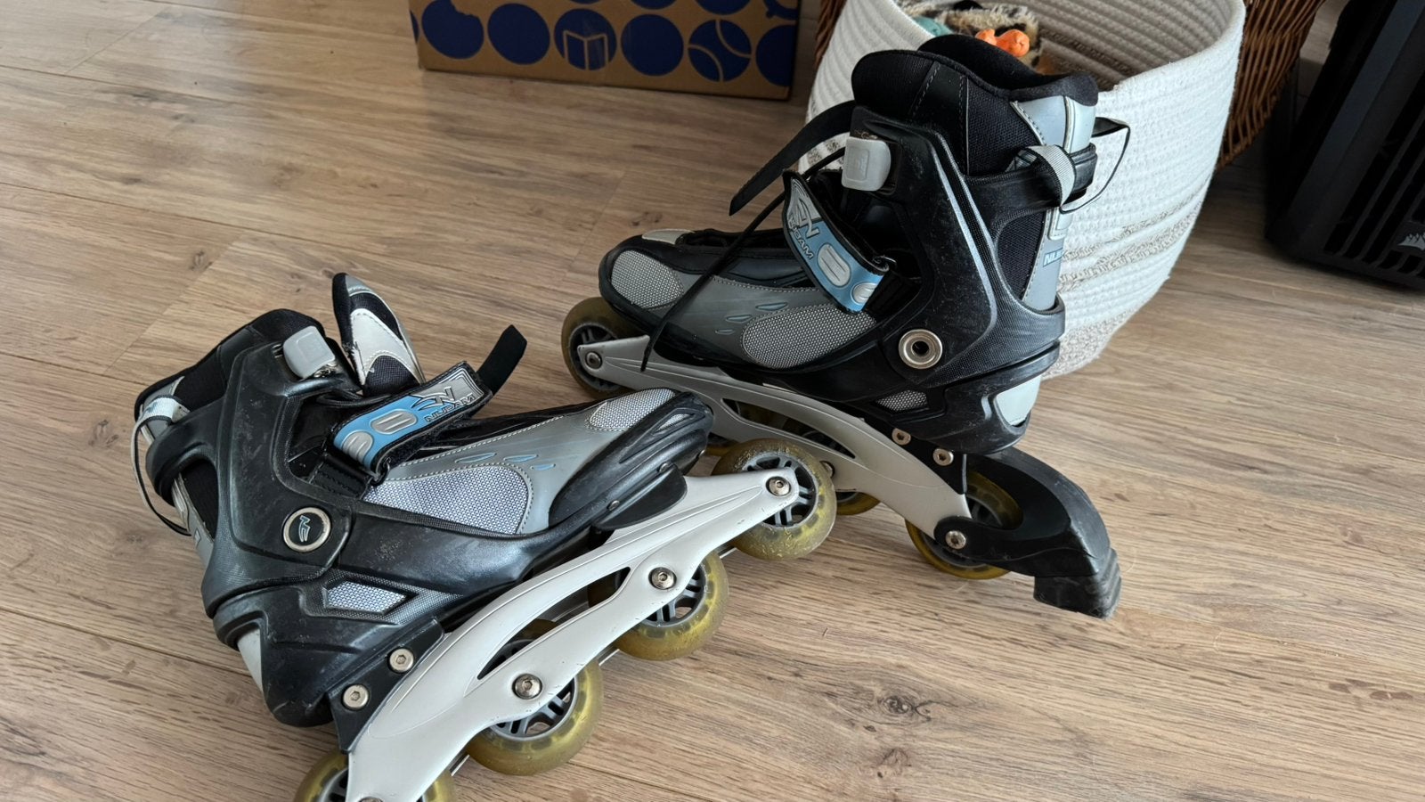 Nijdam InLine Skates maat 41, Sport en Fitness, Gebruikt, Inline skates 4 wielen, Ophalen, Overige merken