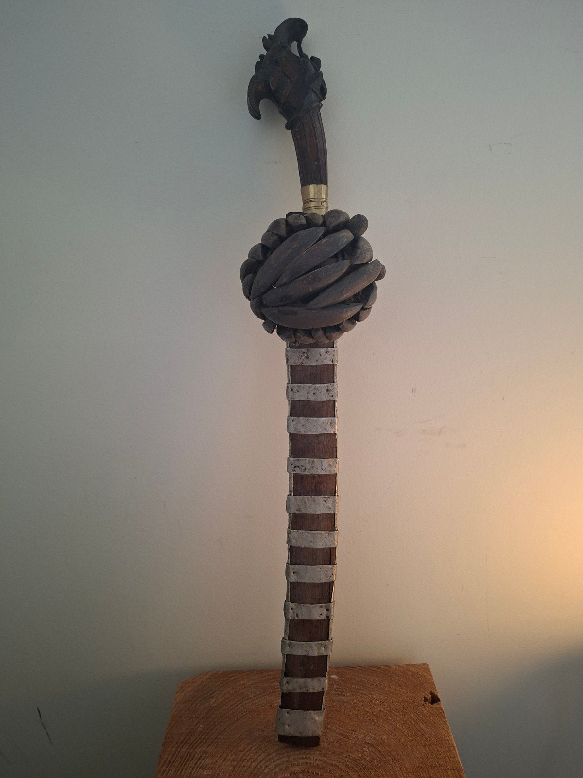 Antieke Balato zwaard -Nias-, Indonesie., Ophalen