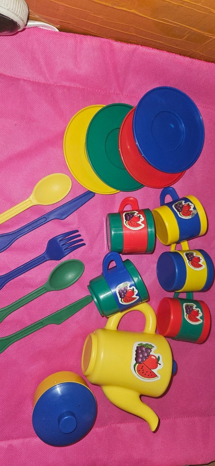 keuken speelgoed set, Ophalen of Verzenden, Zo goed als nieuw, Kunststof, Speelkeuken-accessoire