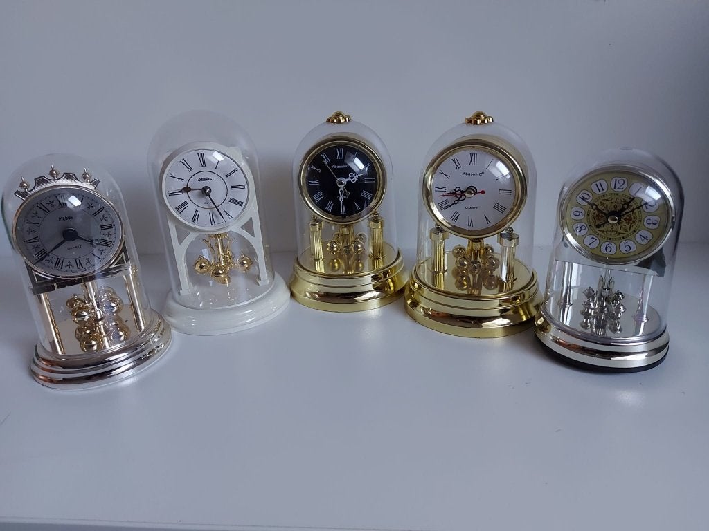 5 x pendule klokken mini, Ophalen