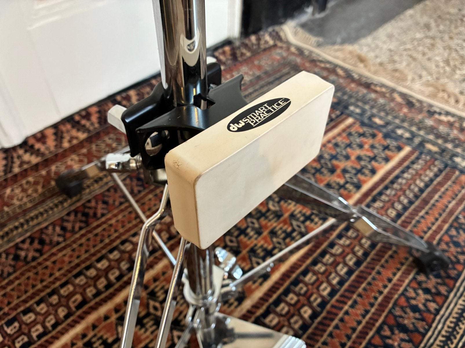 DW Smart Practice met Kick Pedal Pad + Stick-Pad, Tama Klem, Gebruikt, Verzenden, Overige soorten, DW