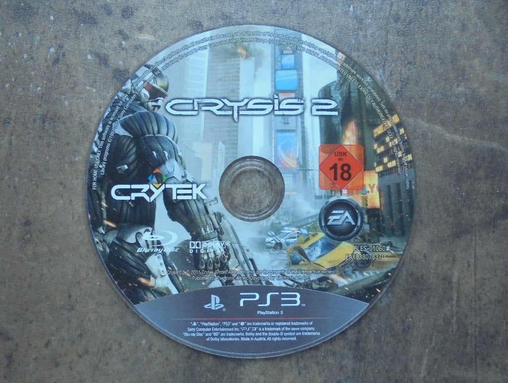 Crysis 2 voor PS3 (zie foto's), Spelcomputers en Games, Gebruikt, Shooter, 1 speler, Ophalen of Verzenden