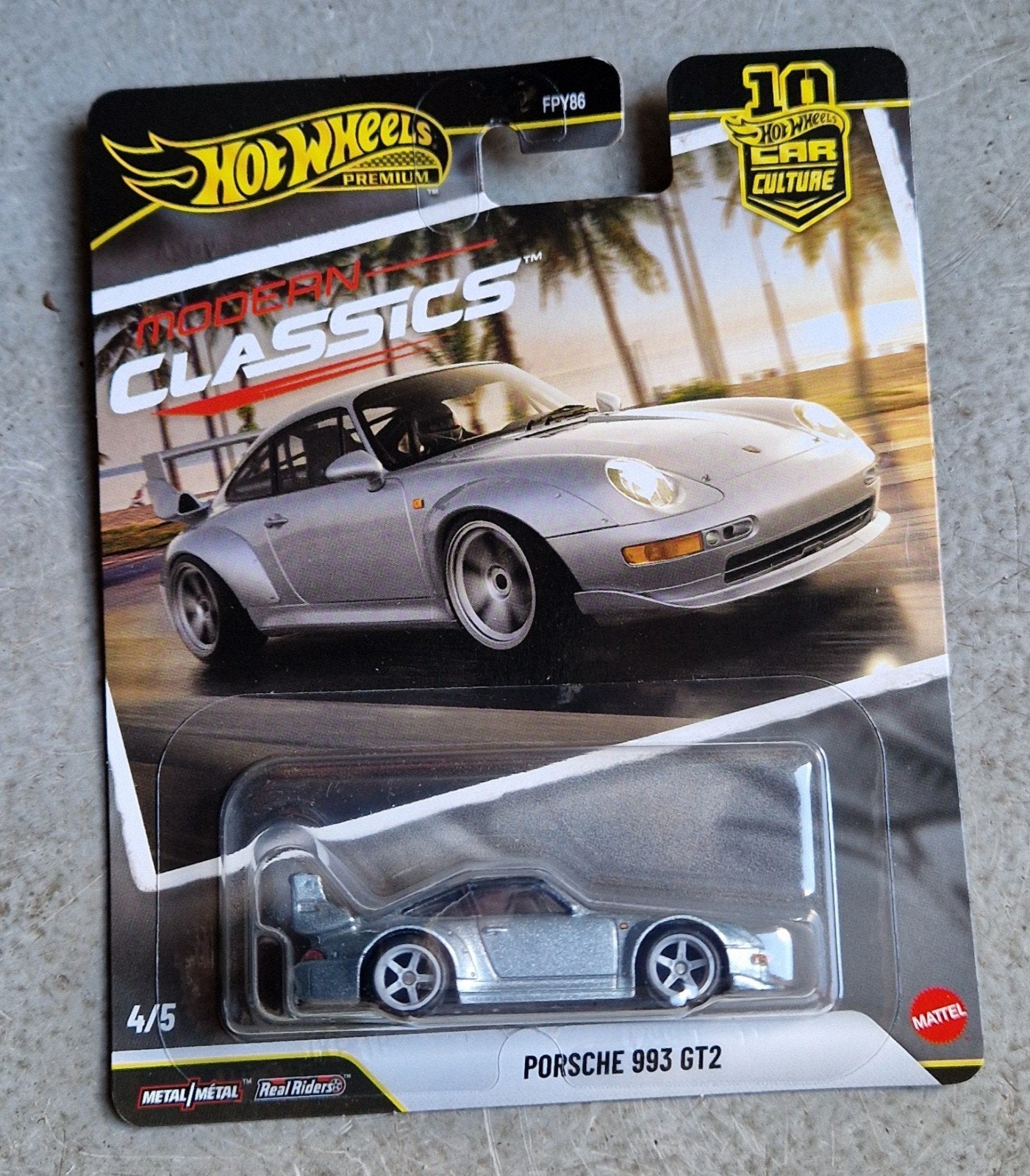 Hot wheels porsche 993 gt2 modern classic, Ophalen of Verzenden, Nieuw, Auto