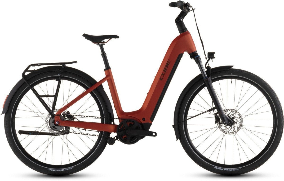 CUBE TOURING HYBRID COMFORT SLX 800 CHILLI/CHROME Dames, Ophalen, -, -, Nieuw