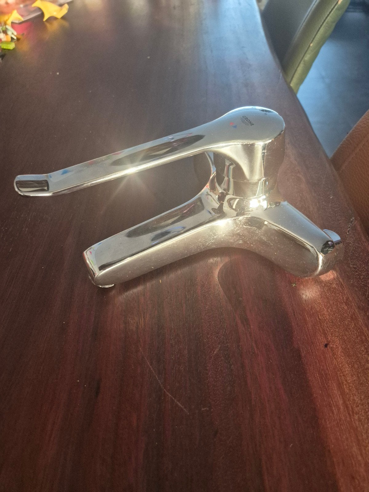 Grohe badkraan zo goed als nieuw, Ophalen, Zo goed als nieuw, Chroom, Kraan