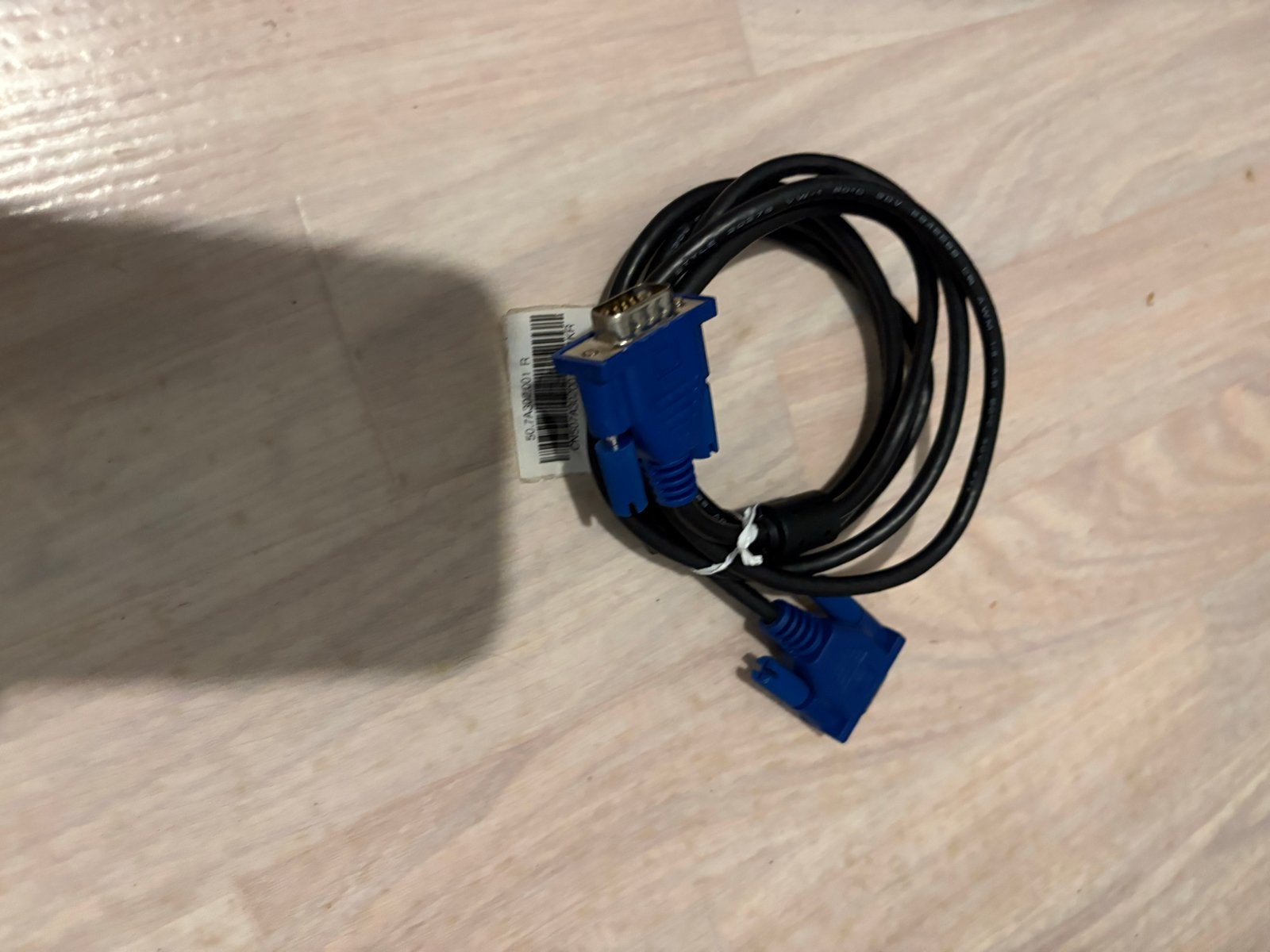 VGA naar DVI-I Kabel - Zwart, 1.8m, Computers en Software, Pc- en Netwerkkabels, Ophalen, Gebruikt