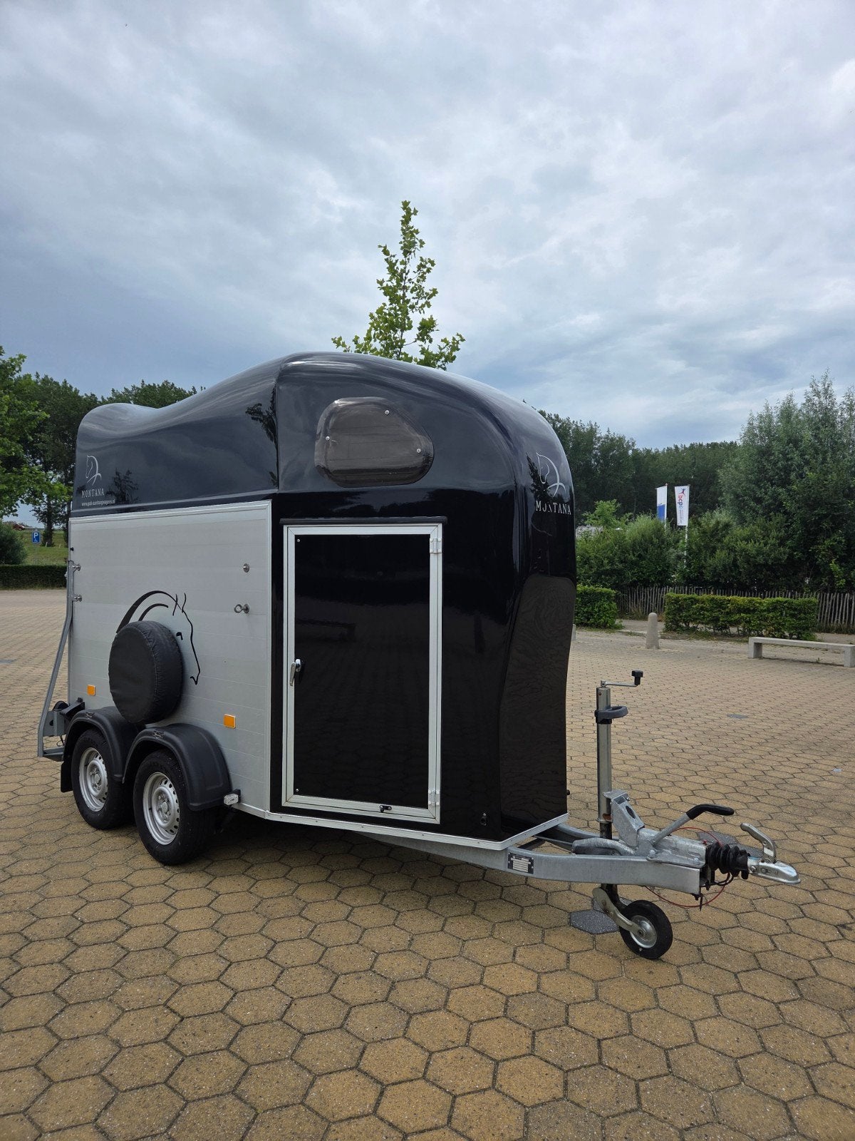 Cheval Liberte Gold One 1.5 paards NIEUWSTAAT, Dieren en Toebehoren, Ophalen, Zo goed als nieuw, Aluminium, 1½-paards trailer