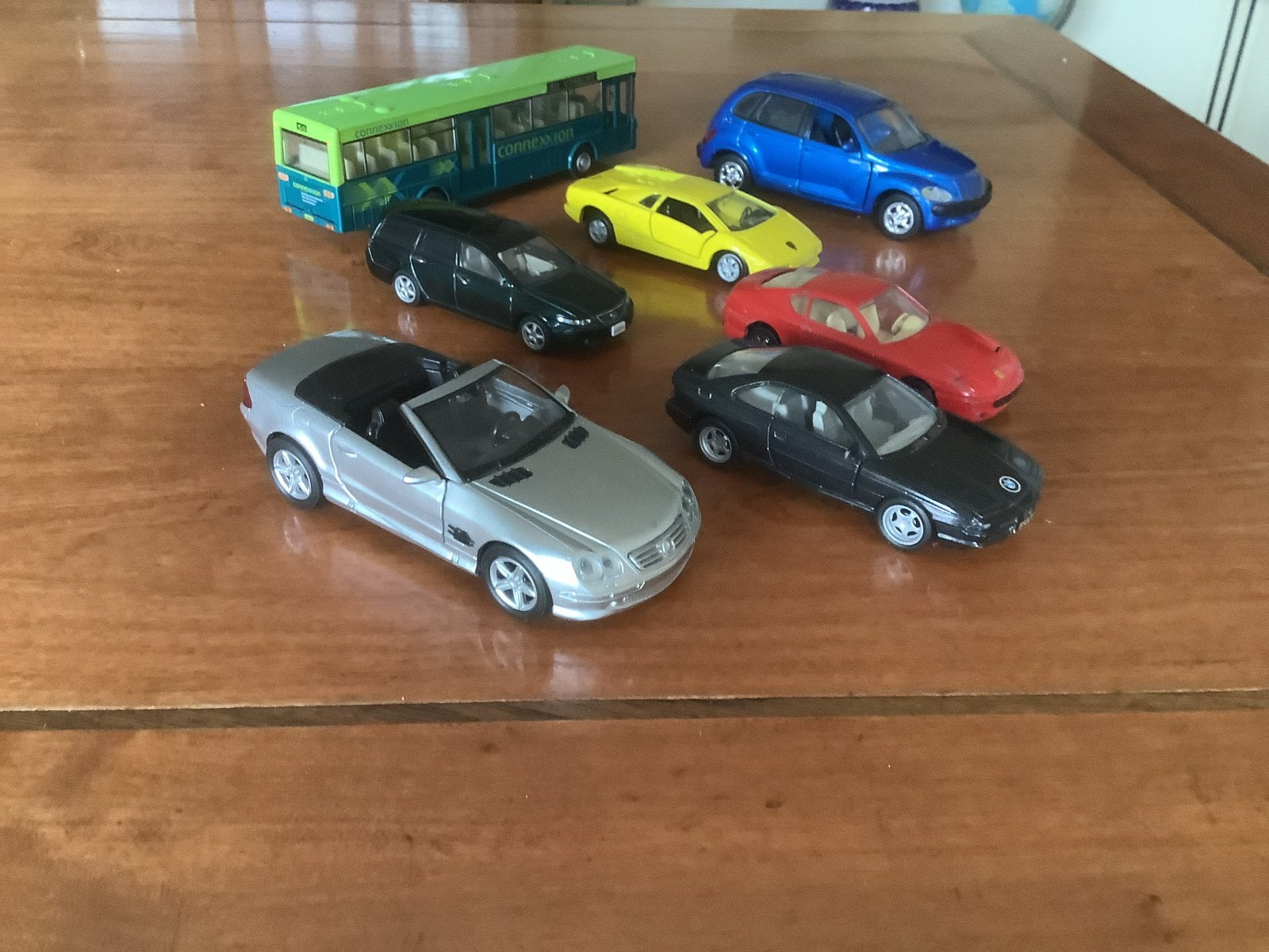 Verzameling modelauto's: Ferrari, Lamborghini, Mercedes, BMW, Ophalen of Verzenden, Gebruikt, Auto, Overige merken