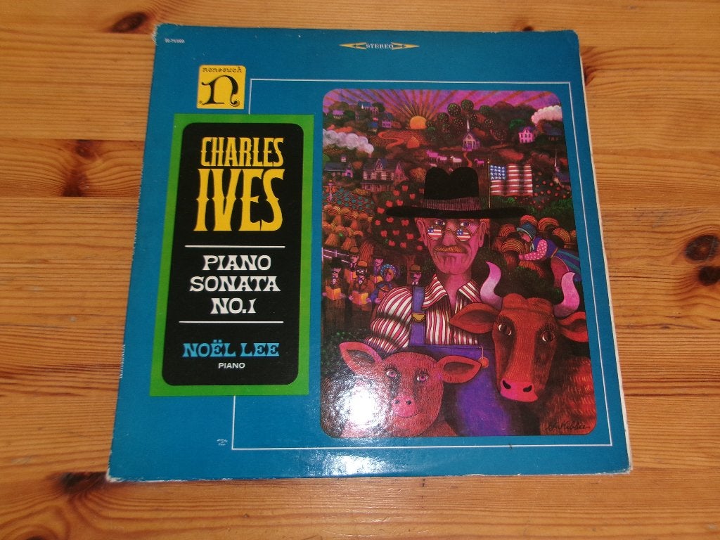 Charles ives - noel lee - piano sonate 1, Cd's en Dvd's, Vinyl | Klassiek, LP, Overige componisten, Modernisme tot heden, Ophalen of Verzenden