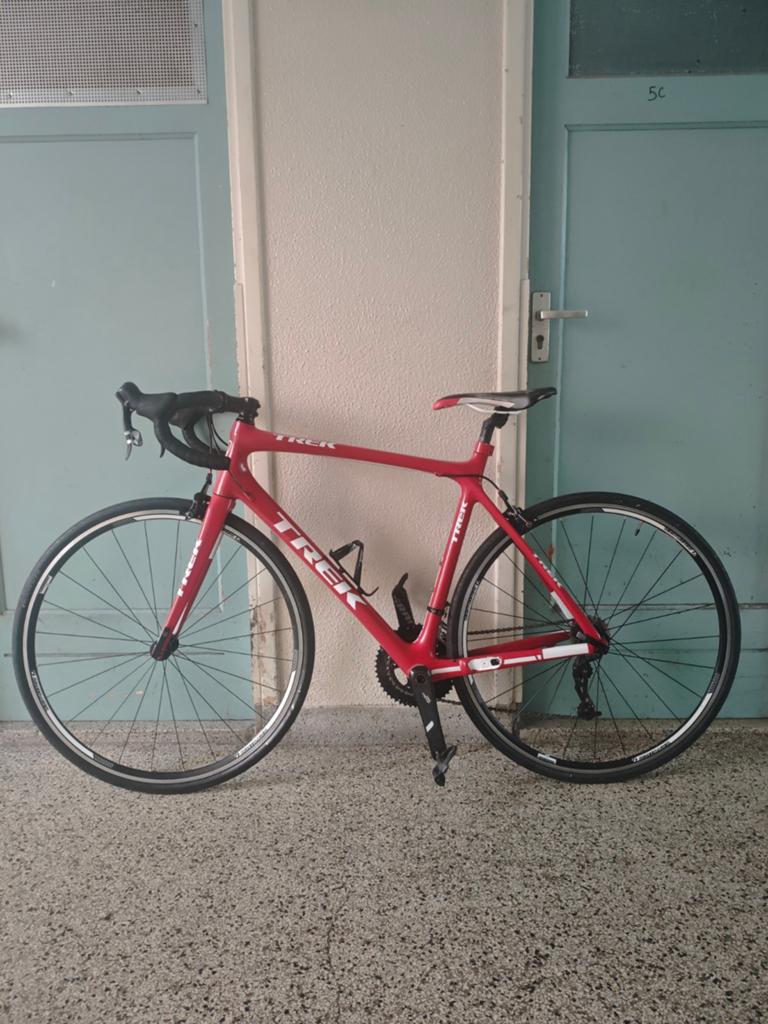 Trek Madone 5 Carbon Racefiets SRAM Force Maat 56, Fietsen en Brommers, Fietsen | Racefietsen, Overige merken, Meer dan 20 versnellingen